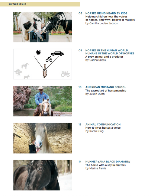 Magazine Table of Contents